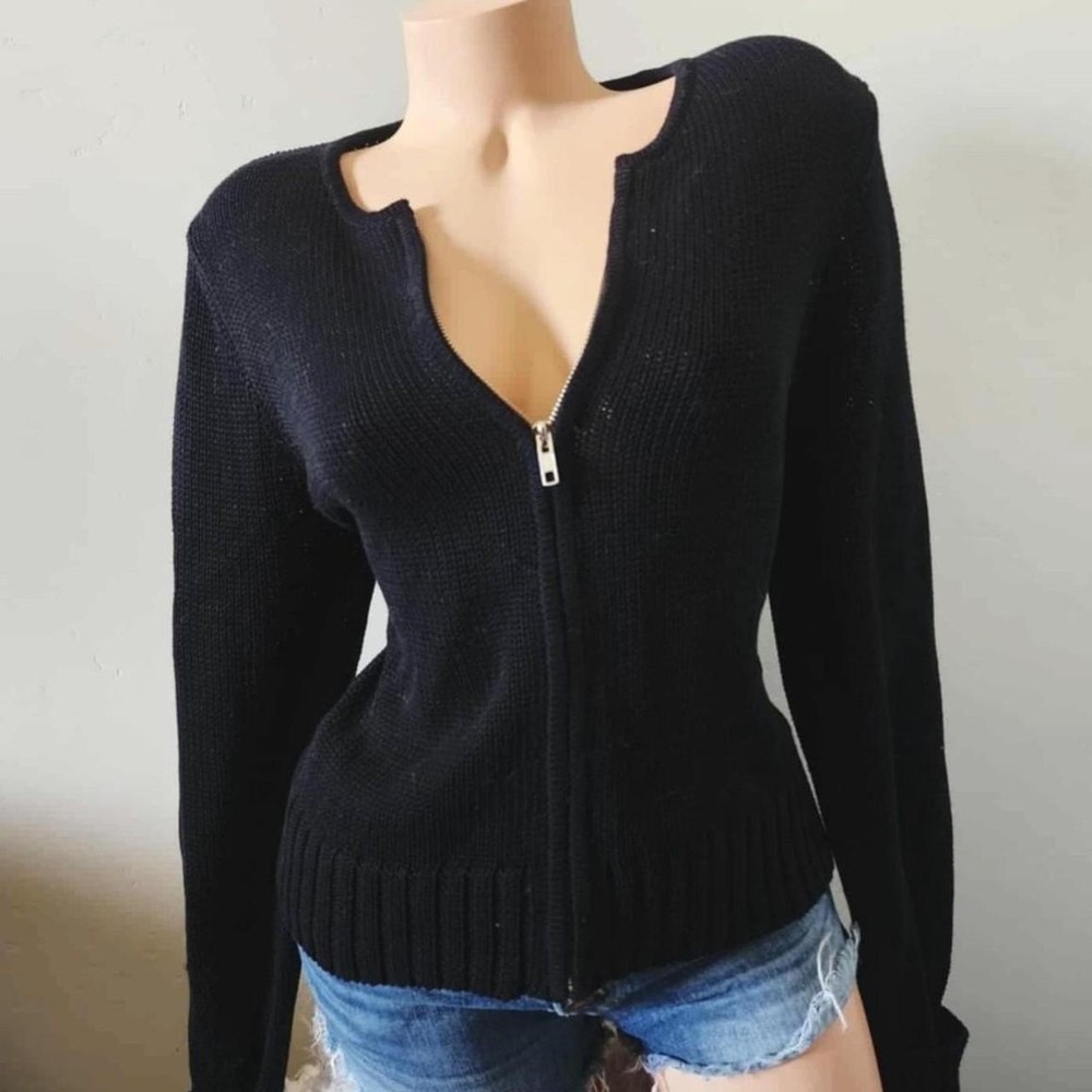 Neiman Marcus Black Sweater